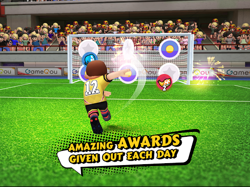 An exhilarating soccer match in action, capturing the essence of competition and excitement in Perfect Kick 2.