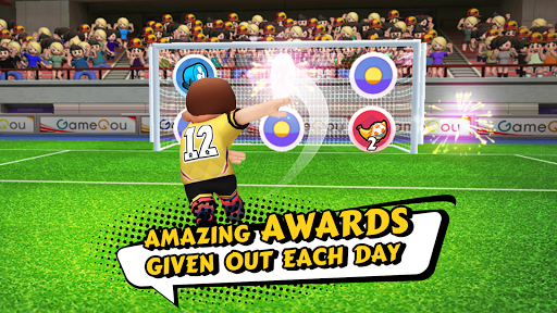 An exhilarating soccer match in action, capturing the essence of competition and excitement in Perfect Kick 2.