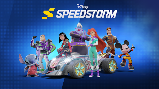 An exciting and enchanting racing adventure with beloved Disney characters speeding through magical realms.