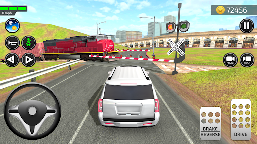 An engaging and realistic driving simulator experience, capturing the excitement and challenges of learning to drive.