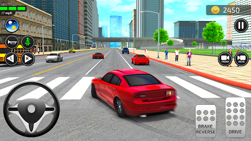 An engaging and realistic driving simulator experience, capturing the excitement and challenges of learning to drive.