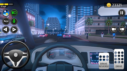 An engaging and realistic driving simulator experience, capturing the excitement and challenges of learning to drive.