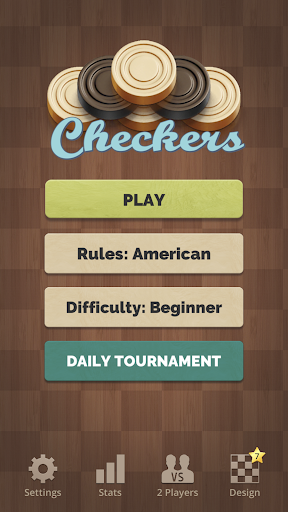 A captivating digital Checkers board game, evoking nostalgia and strategic excitement.