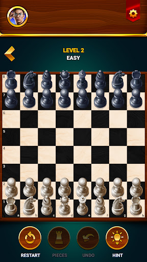 A captivating image of a chessboard in action, symbolizing strategic thinking and the thrill of competition in the Chess Club App.