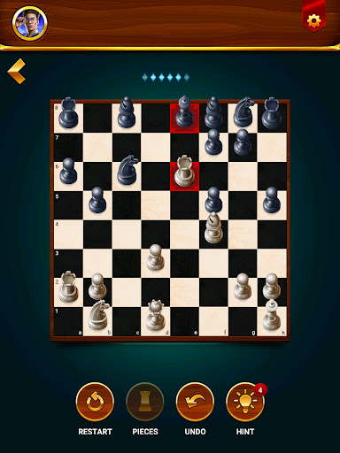 A captivating image of a chessboard in action, symbolizing strategic thinking and the thrill of competition in the Chess Club App.