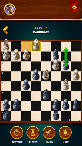 A captivating image of a chessboard in action, symbolizing strategic thinking and the thrill of competition in the Chess Club App.