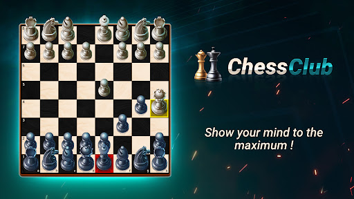 A captivating image of a chessboard in action, symbolizing strategic thinking and the thrill of competition in the Chess Club App.