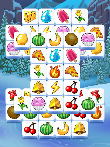 A vibrant and colorful depiction of tiles being matched, symbolizing fun and challenge in the Tile Club game.