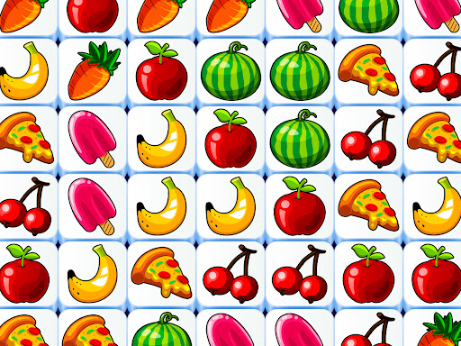 A vibrant and colorful depiction of tiles being matched, symbolizing fun and challenge in the Tile Club game.