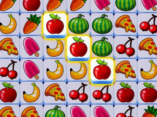 A vibrant and colorful depiction of tiles being matched, symbolizing fun and challenge in the Tile Club game.