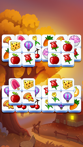 A vibrant and colorful depiction of tiles being matched, symbolizing fun and challenge in the Tile Club game.