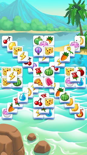 A vibrant and colorful depiction of tiles being matched, symbolizing fun and challenge in the Tile Club game.