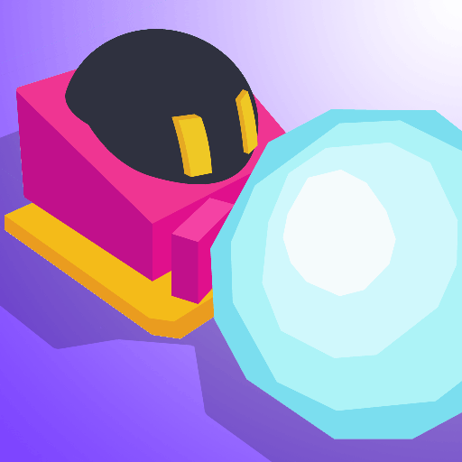 A thrilling snowball fight in a colorful digital arena representing the excitement and fun of Snowball.io.