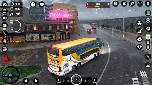 A thrilling journey of navigating city streets, the excitement of bus driving, and the joy of passenger interaction.