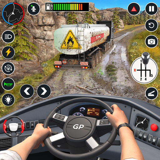 Oil Truck Games: Driving Games