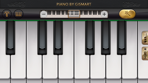 A vibrant depiction of a person joyfully playing a digital piano on a mobile app, capturing the essence of musical exploration and creativity.