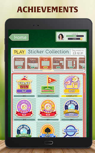 A digital deck of cards representing the classic game of Solitaire, evoking nostalgia and excitement.