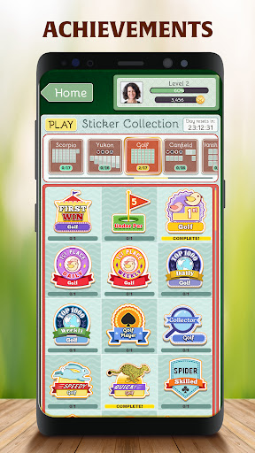 A digital deck of cards representing the classic game of Solitaire, evoking nostalgia and excitement.