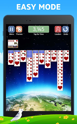 A captivating digital rendition of Spider Solitaire, evoking nostalgia and excitement for card game enthusiasts.