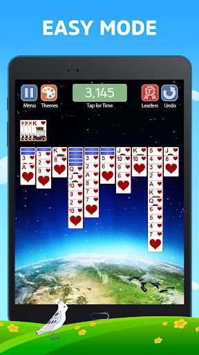 A captivating digital rendition of Spider Solitaire, evoking nostalgia and excitement for card game enthusiasts.