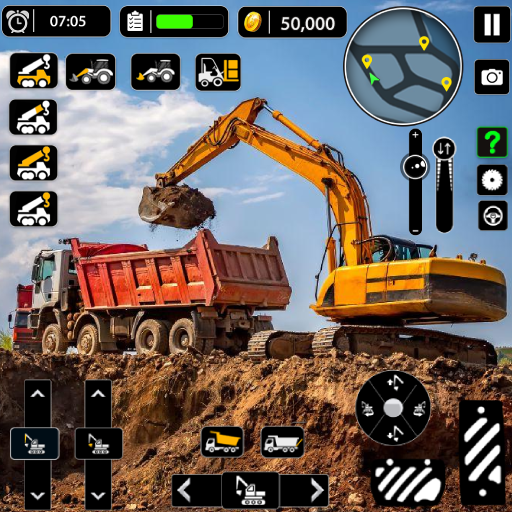 Snow Offroad Construction Game