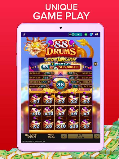 Excitement and thrill of playing slot games at High 5 Casino, vibrant and engaging.