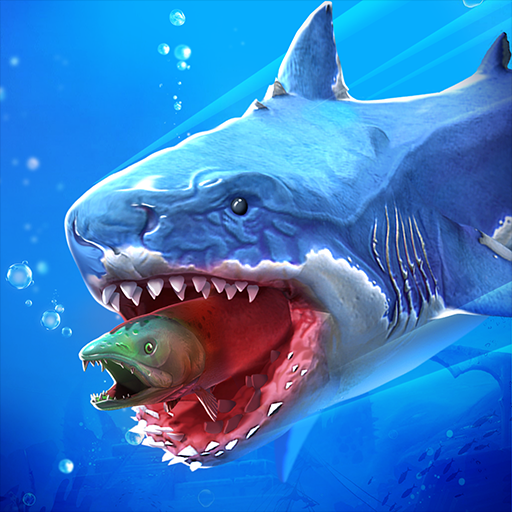 A vibrant underwater scene with colorful fish swimming through coral reefs, capturing the excitement and adventure of ocean life as experienced in Fish Eater Pro.