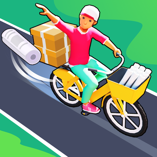 Experience the thrill of delivering newspapers in a vibrant neighborhood, dodging obstacles, and climbing the leaderboards in the Paper Delivery Boy game.