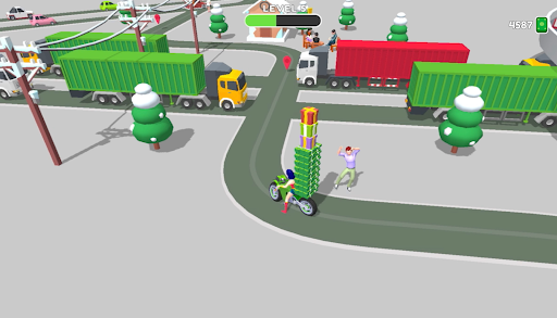 Experience the thrill of delivering newspapers in a vibrant neighborhood, dodging obstacles, and climbing the leaderboards in the Paper Delivery Boy game.