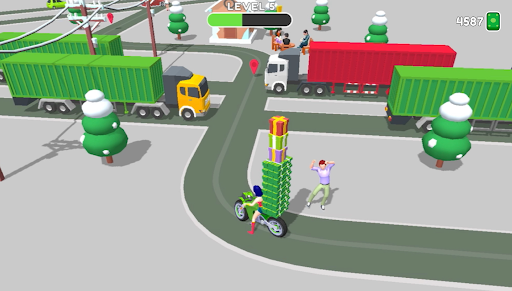 Experience the thrill of delivering newspapers in a vibrant neighborhood, dodging obstacles, and climbing the leaderboards in the Paper Delivery Boy game.