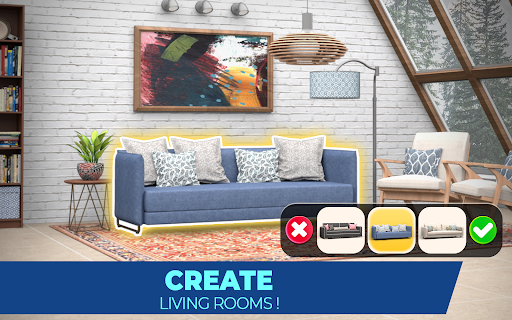 An imaginative depiction of a vibrant and cozy living room, beautifully decorated with colorful furniture and artistic elements, reflecting a sense of creativity and warmth.