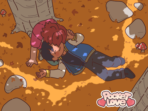 A cozy, heartwarming scene from Pocket Love game, capturing the essence of love and creativity in a charming virtual world.