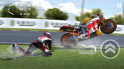 Experience the thrill and excitement of high-speed motorcycle racing through stunning tracks and customizable bikes in Moto Racing.