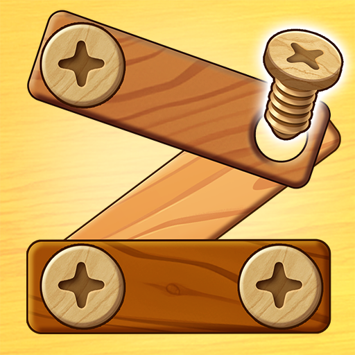 A serene wooden puzzle game board, evoking tranquility and mental challenge.