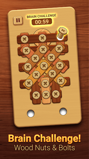 A serene wooden puzzle game board, evoking tranquility and mental challenge.