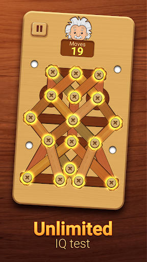 A serene wooden puzzle game board, evoking tranquility and mental challenge.