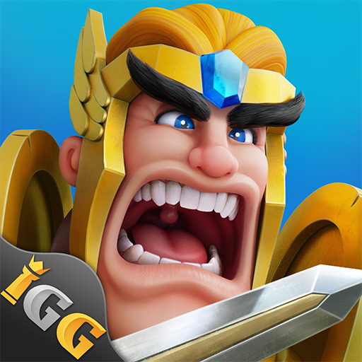 A thrilling battle scene from Lords Mobile, showcasing heroes clashing in an epic strategic fight, capturing the excitement and intensity of the game.