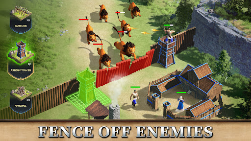 A vibrant and dynamic depiction of a strategic empire, reflecting the excitement and challenges of building and conquering in Rise of Empires.