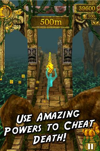 A thrilling chase through ancient ruins, capturing the essence of adventure and excitement in Temple Run.