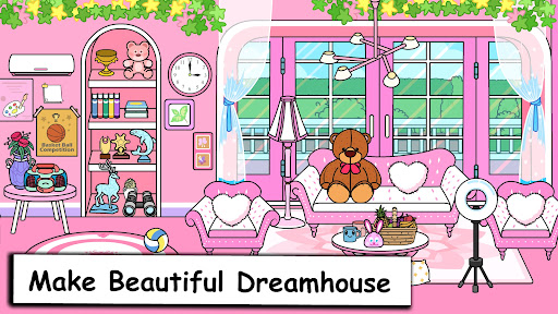 Step into the enchanting world of the Tizi Princess Dollhouse Game where dreams of royal design and princess life come to life in a magical palace.