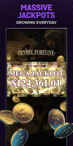 Excited gamer holding a smartphone with a winning lottery ticket display, symbolizing the thrill and potential of the Jackpocket Casino App experience.