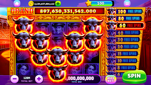 An exciting and vibrant depiction of casino slot machines bursting with energy, inviting players to experience the thrill of the jackpot.