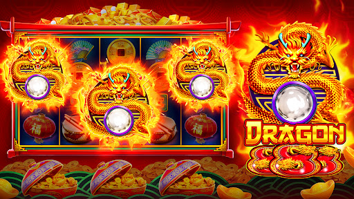 A vibrant and thrilling visual of a mobile screen with colorful slot machines, coins, and jackpots, capturing the essence of excitement and fortune.