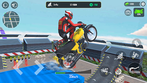 Feel the rush of excitement and adrenaline as you embark on a thrilling journey in Motor Stunt Master, where every race is a daring adventure.