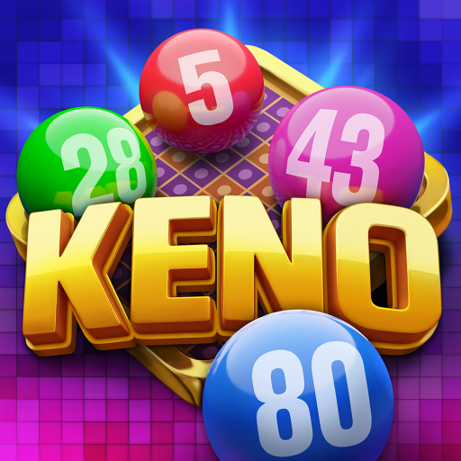 A thrilling and engaging depiction of the excitement and anticipation in a Keno game, capturing the vibrant atmosphere of a casino.