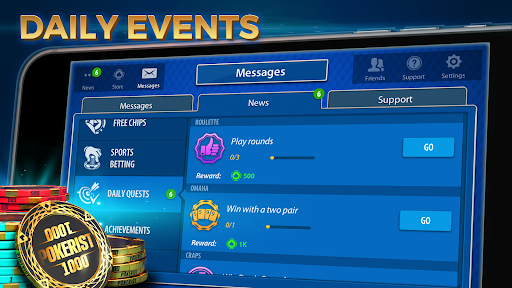 Experience the thrill of poker on your mobile with the engaging and interactive Pokerist App.