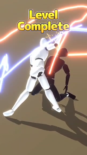 A vibrant and dynamic image of a saber drawn with creativity and precision, symbolizing the game's unique blend of art and adventure.