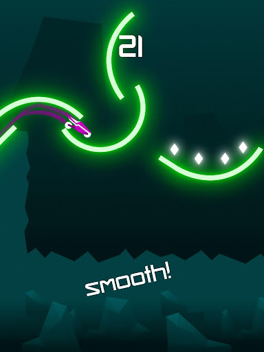 Feel the rush and excitement of speeding through neon-lit tracks in the Rider game by Ketchapp.