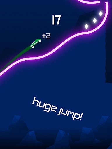 Feel the rush and excitement of speeding through neon-lit tracks in the Rider game by Ketchapp.