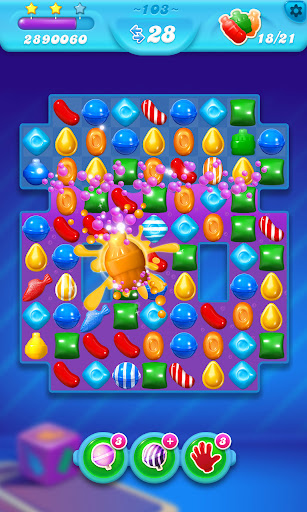 A vibrant and colorful world of candies and soda, evoking a sense of fun and excitement.